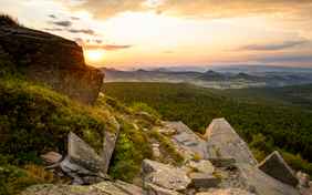 Atemberaubende Aussichtspunkte über die Alpen und den Mont Mézenc